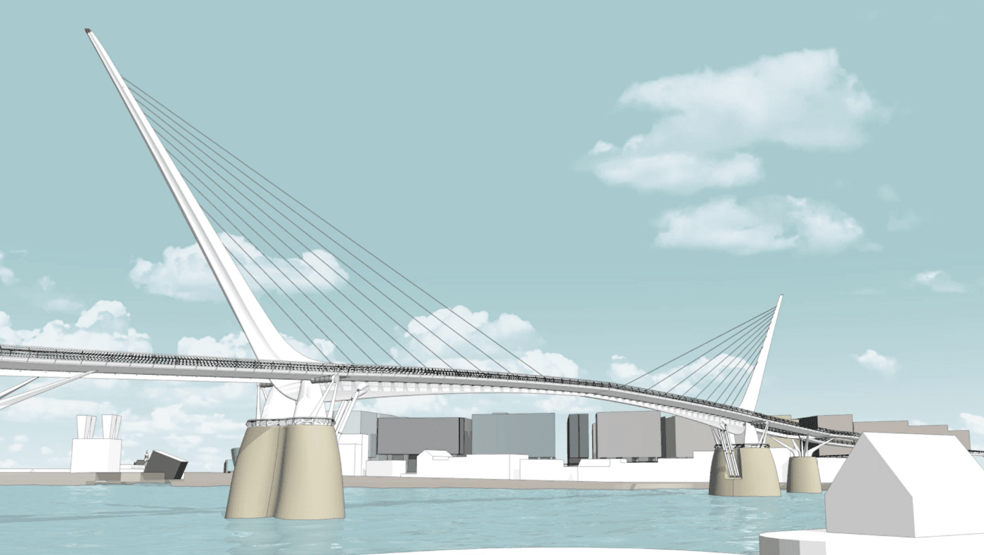 Brug over het IJ